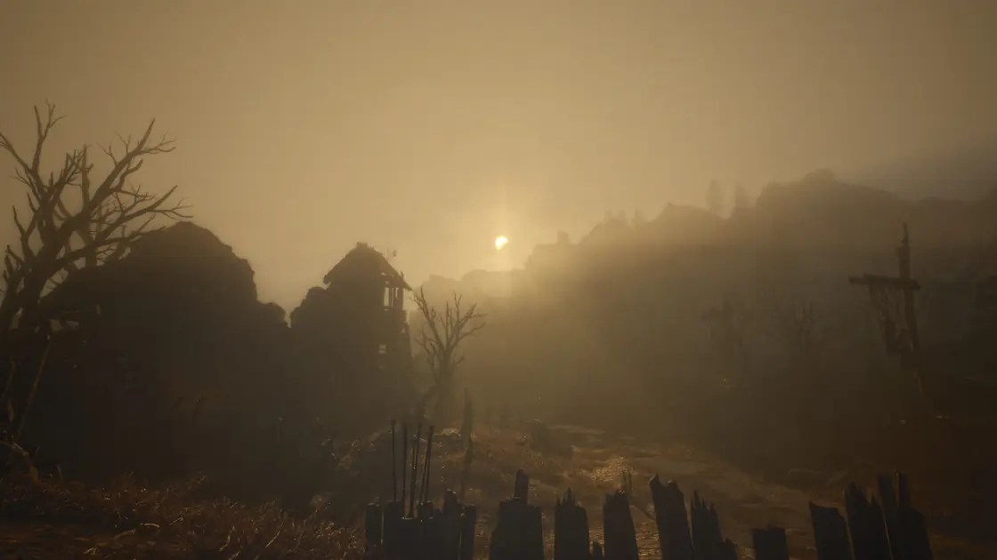 ArcheAge Chronicles official Steam screenshot 05: a dark, misty woodland.